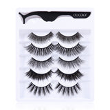 Abre tus ojos es hermoso! Pestañas dramáticas (5 pares)