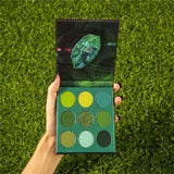 Gemstone Collection - 9 colores paletas de sombras (TIME)-Serie VERDE