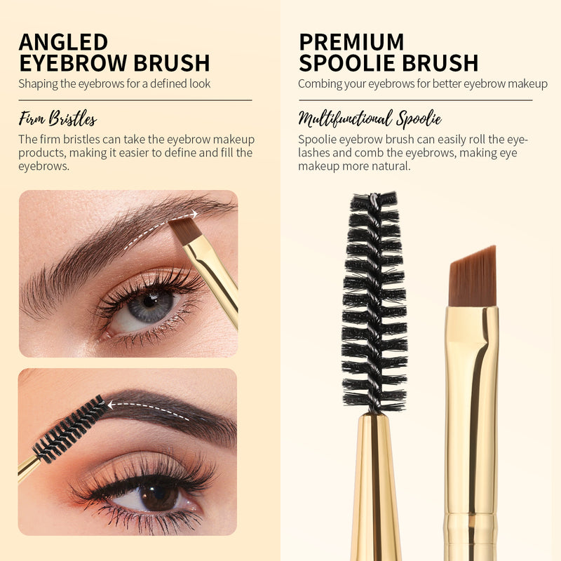 Brocha Cepillo de cejas anguladas