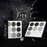 Paleta de sombras de ojos de 72 colores con piedras preciosas (8 paletas)