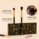 Gótico - Goth 10 Piezas de ojos cepillo del maquillaje de brochas docolor