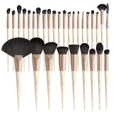 Juego de 30 pinceles para rostro y ojos Docolor Luxury Pro Artistry