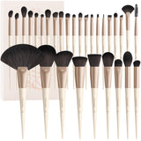 Juego de 30 pinceles para rostro y ojos Docolor Luxury Pro Artistry