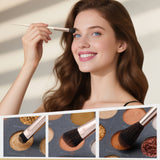Juego de 30 pinceles para rostro y ojos Docolor Luxury Pro Artistry