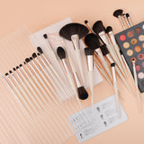 Juego de 30 pinceles para rostro y ojos Docolor Luxury Pro Artistry