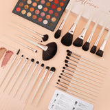 Juego de 30 pinceles para rostro y ojos Docolor Luxury Pro Artistry
