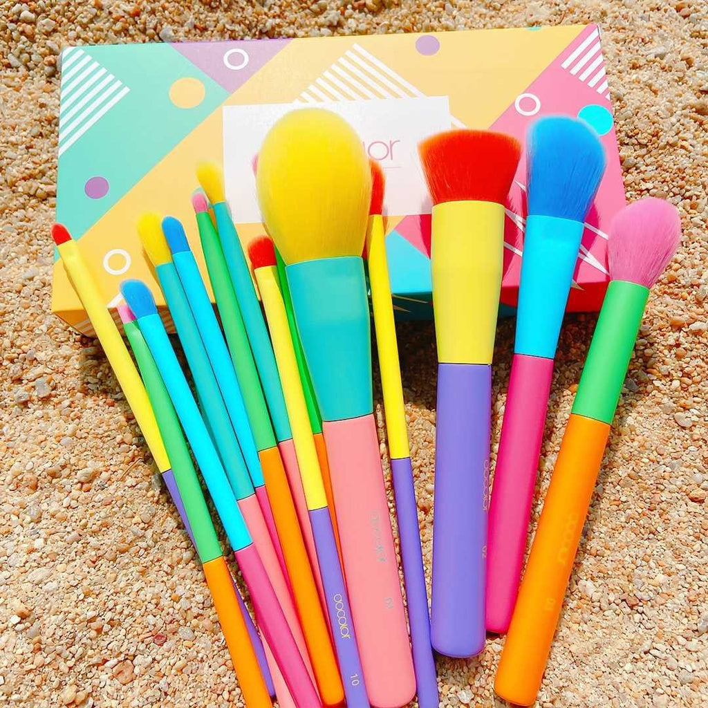 Docolor Brochas De Maquillaje Neon Brochas Profesionales Brochas