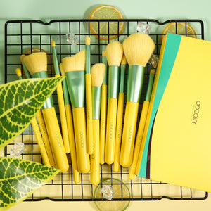 Lemon-Juego de brochas de maquillaje de 13 piezas