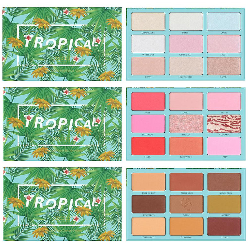 Paleta de combinación de 27 colores Tropical