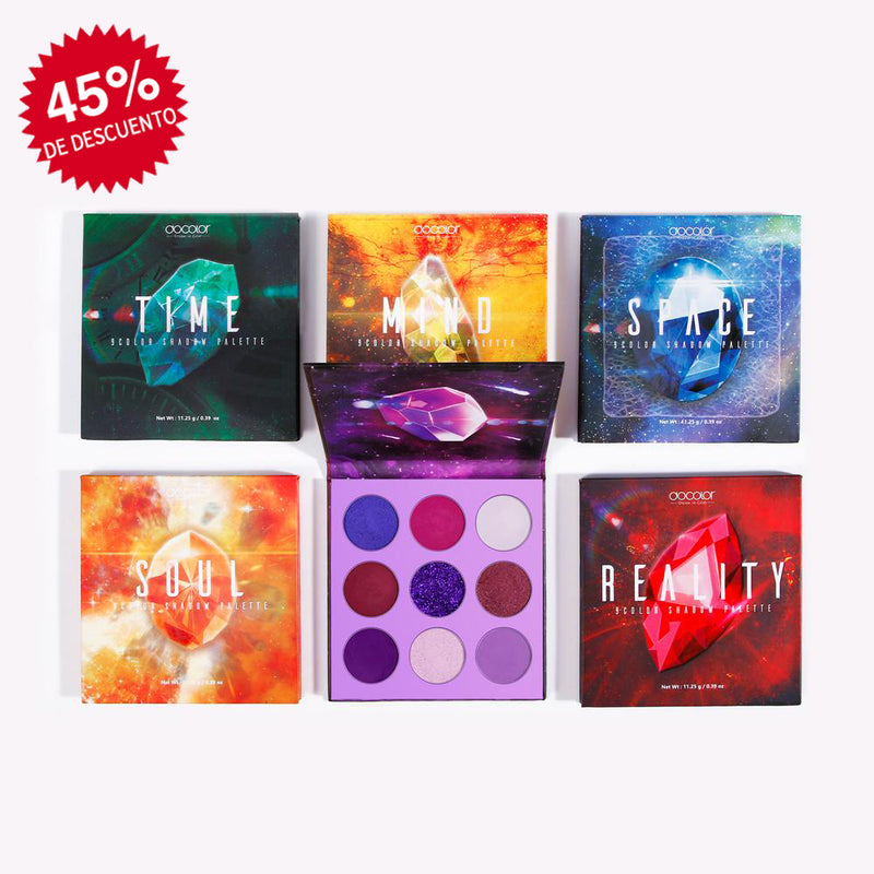 Maquillaje colorido - colección Gemstone