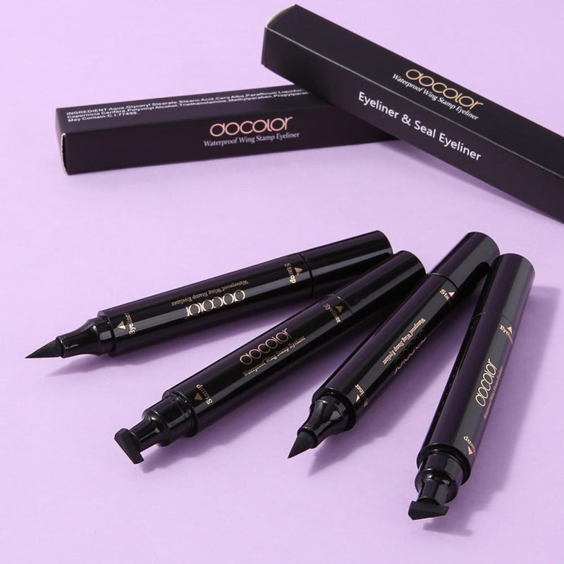 Waterproof Wing Stamp Eyeliner DOCOLOR OFFICIAL